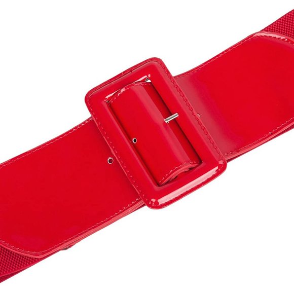 Women\'s Stretchy Belt 1950s 3 Inch Wide Elastic main image 5